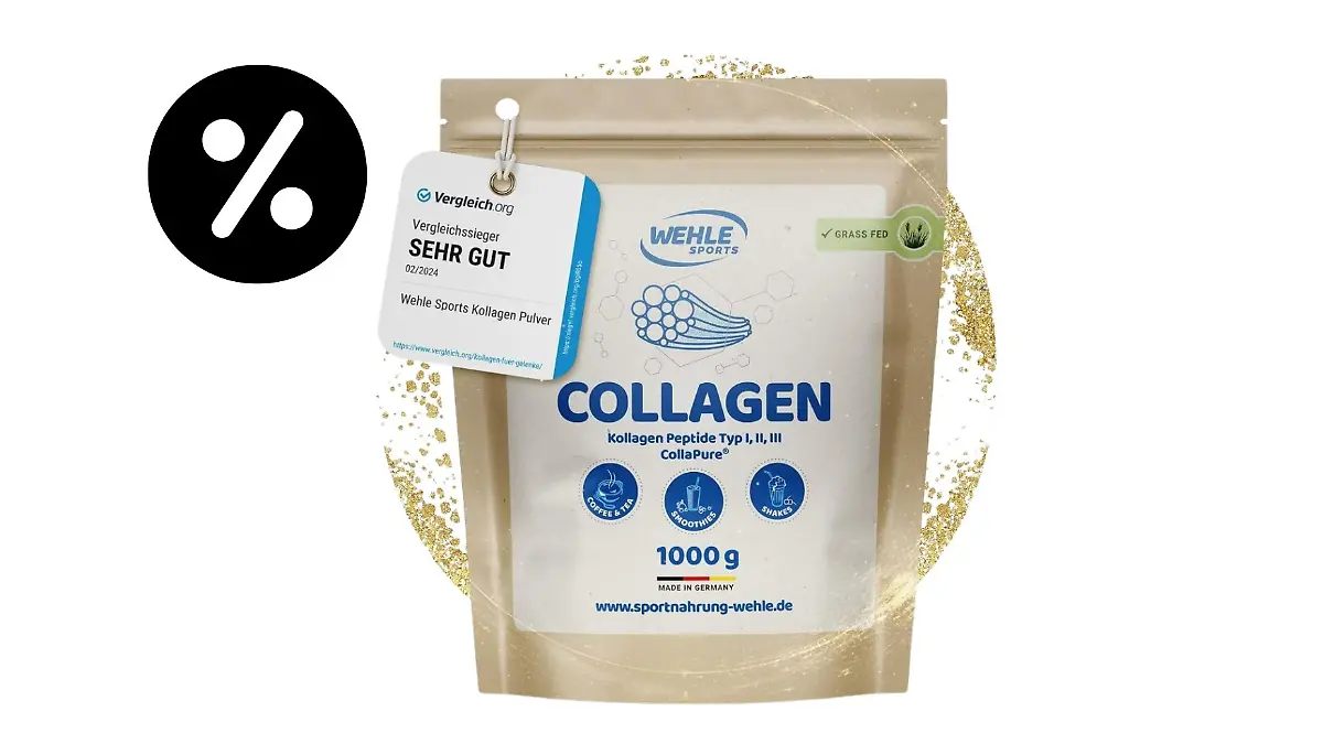 Kollagen-Pulver von Wehle Sports