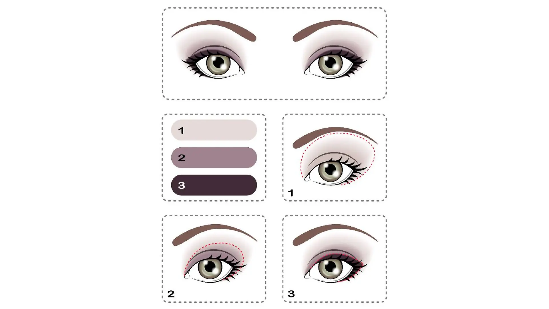 Smokey Eyes: Schritt-für-Schritt-Anleitung.