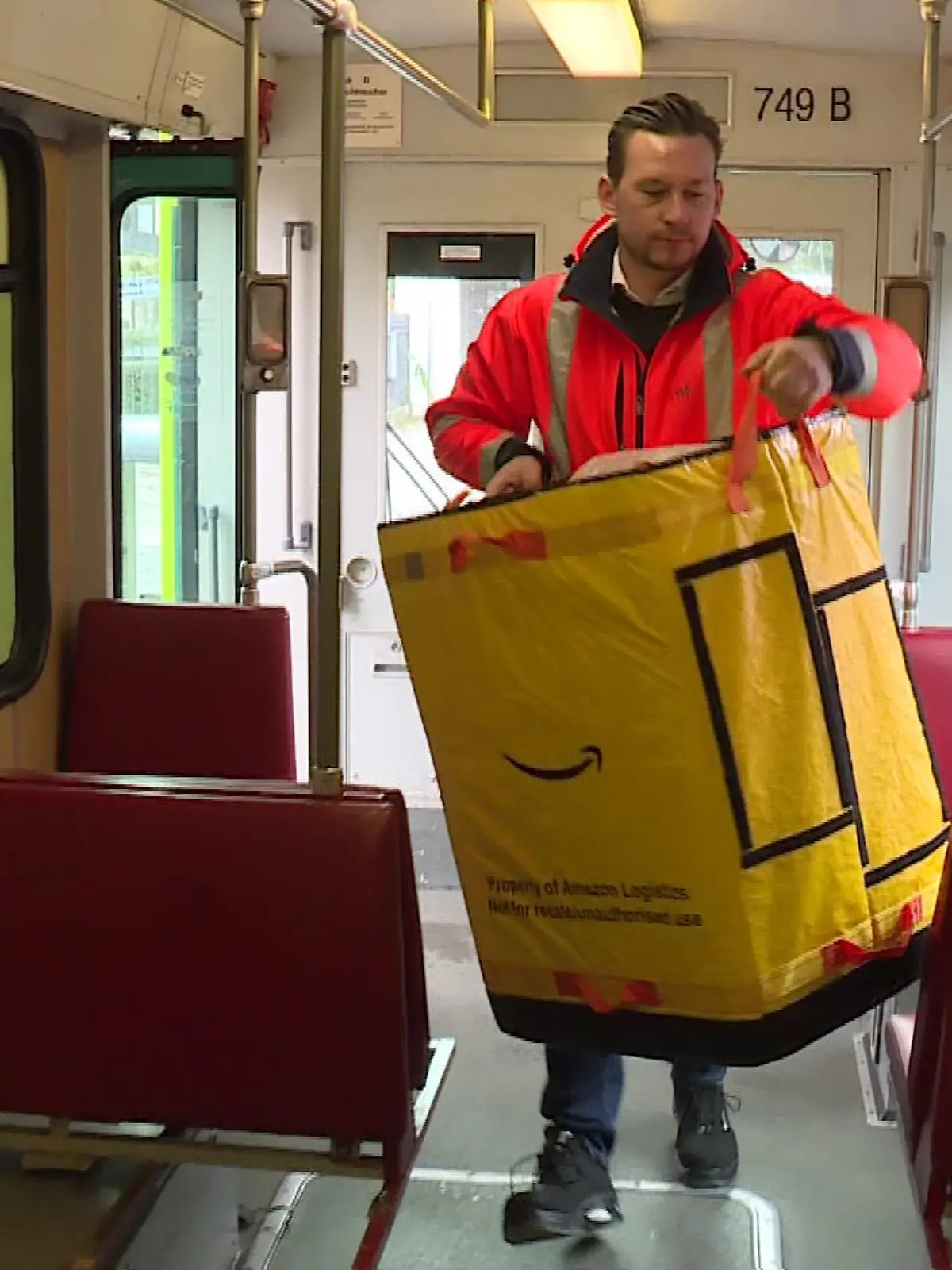 Bald könnten die Pakete mit der Bahn in die Stadt kommen 