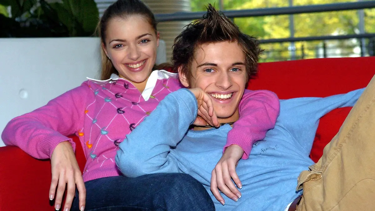 Anne Menden und Jörn Schlönvoigt im Oktober 2004