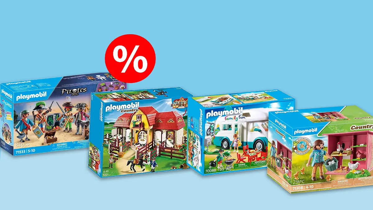 Verschiedene Playmobil-Sets im Angebot
