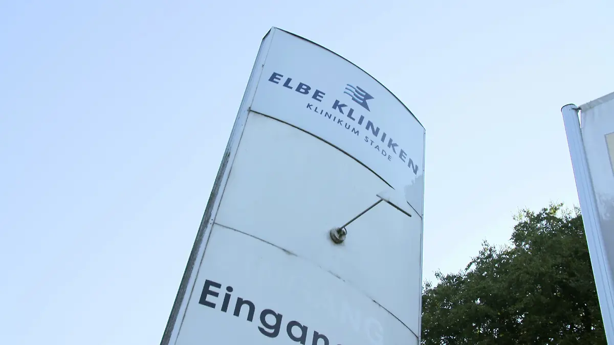 Angriff auf Personal am Elbe Klinikum in Stade (Archivbild).