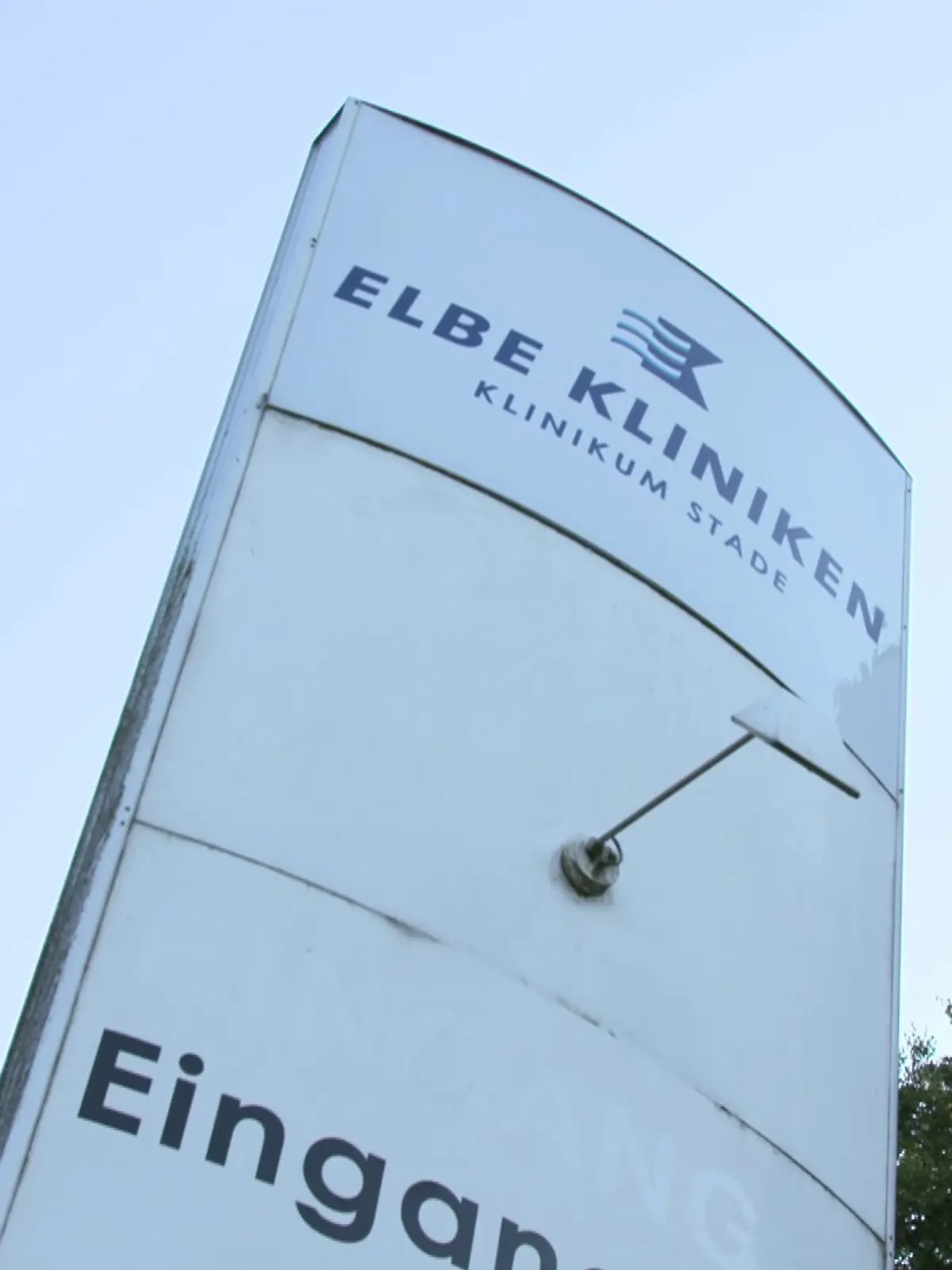 Angriff auf Personal am Elbe Klinikum in Stade (Archivbild).
