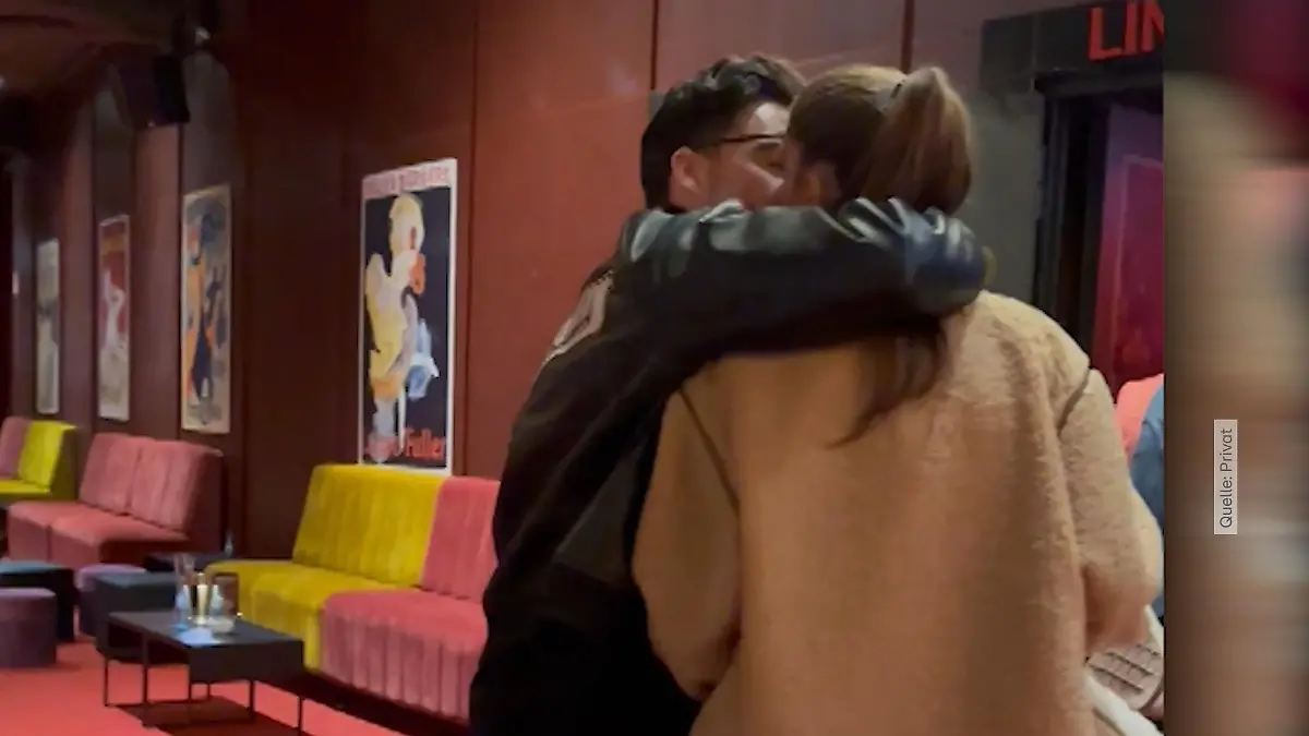 Hier turteln Stefano Zarrella und Tanja Makarić Erwischt!