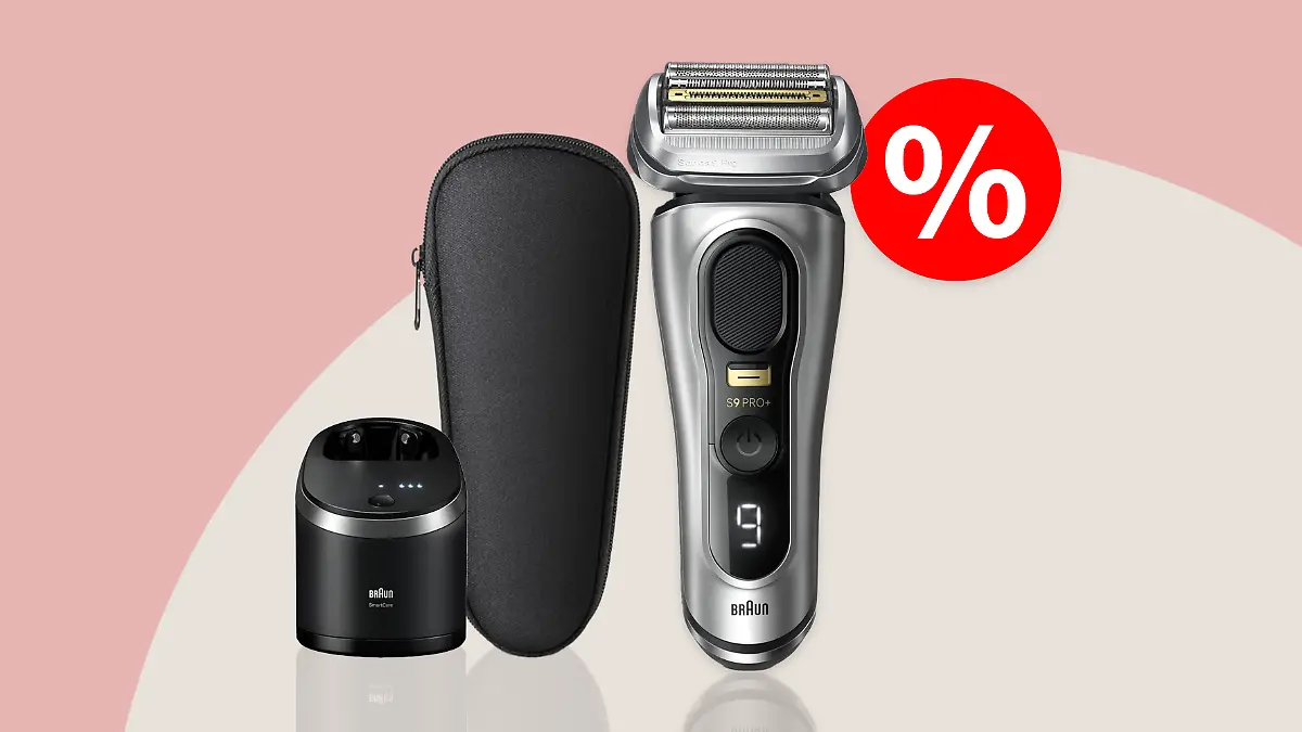 Bestseller-Rasierer Braun Series 9 Pro+ im Angebot am Prime Day.