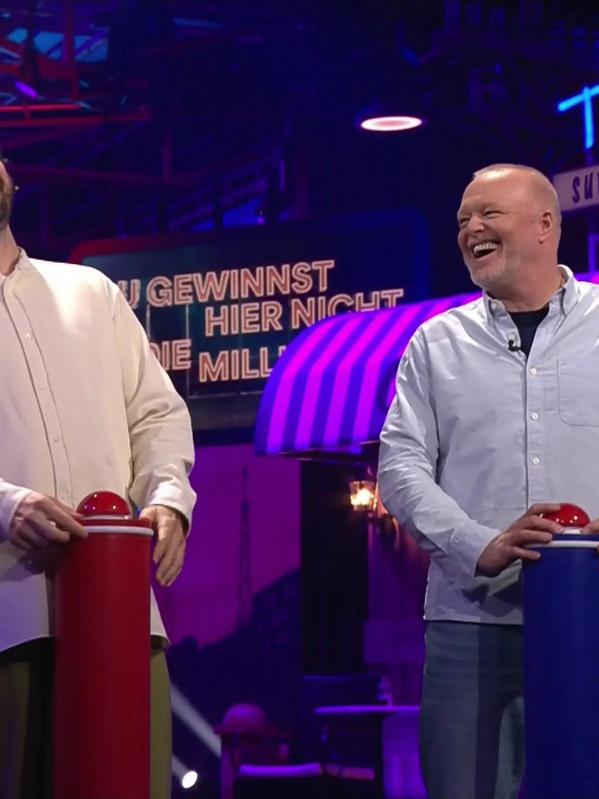 Jan Köppen und Stefan Raab 
