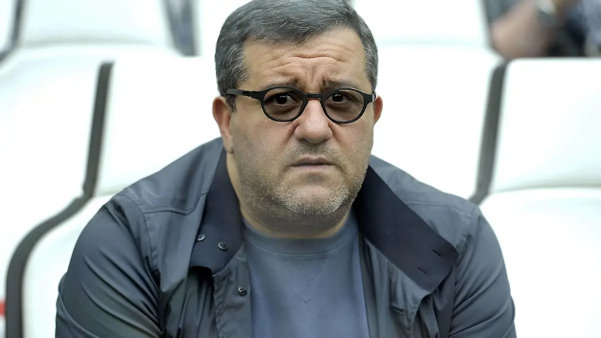 Mino Raiola, - 23-05-2015, , Football Calcio 2014/2015 serie A ITA Football , Juventus Turin - Napoli SSC , Foto FilippoxAlfero/Insidefoto PUBLICATIONxNOTxINxITAxFRAxSUI filippoxalfero
