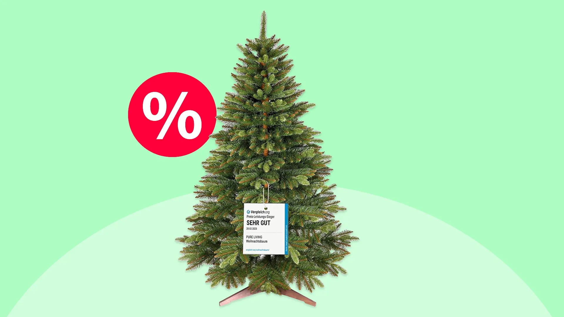 Weihnachtsbaum von Pure Living im Prime-Day-Deal