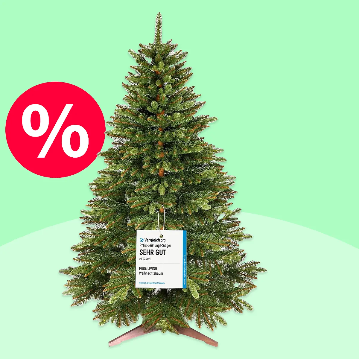Weihnachtsbaum von Pure Living im Prime-Day-Deal