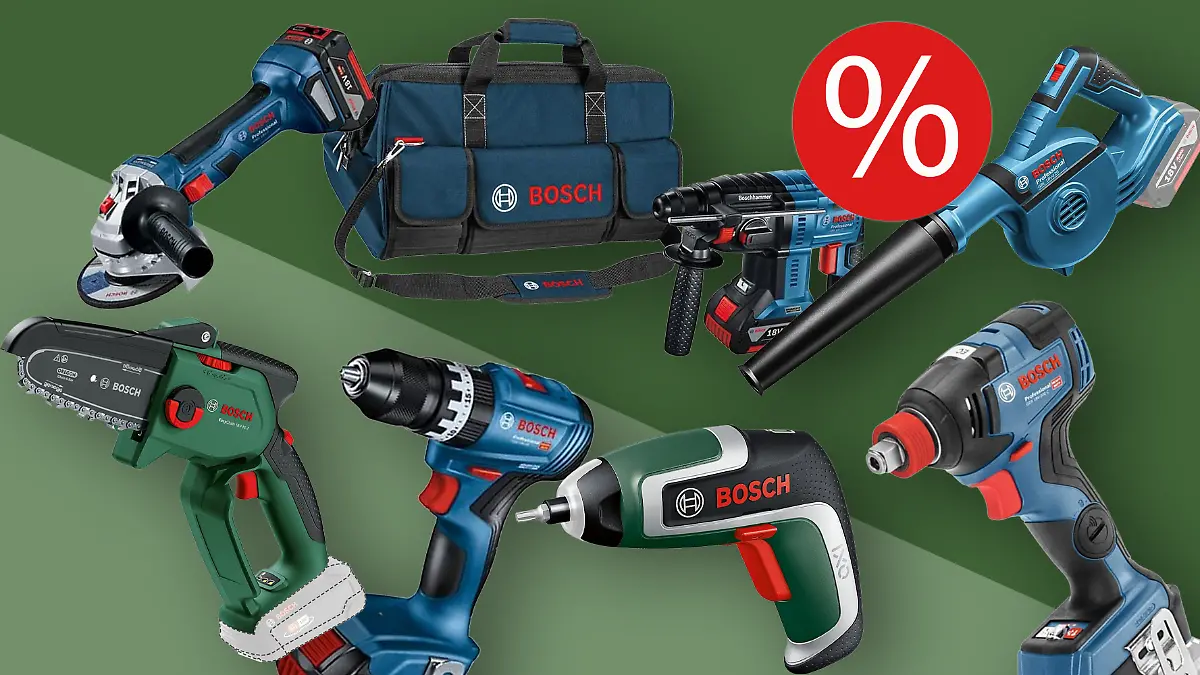 Bosch-Werkzeug im Angebot.