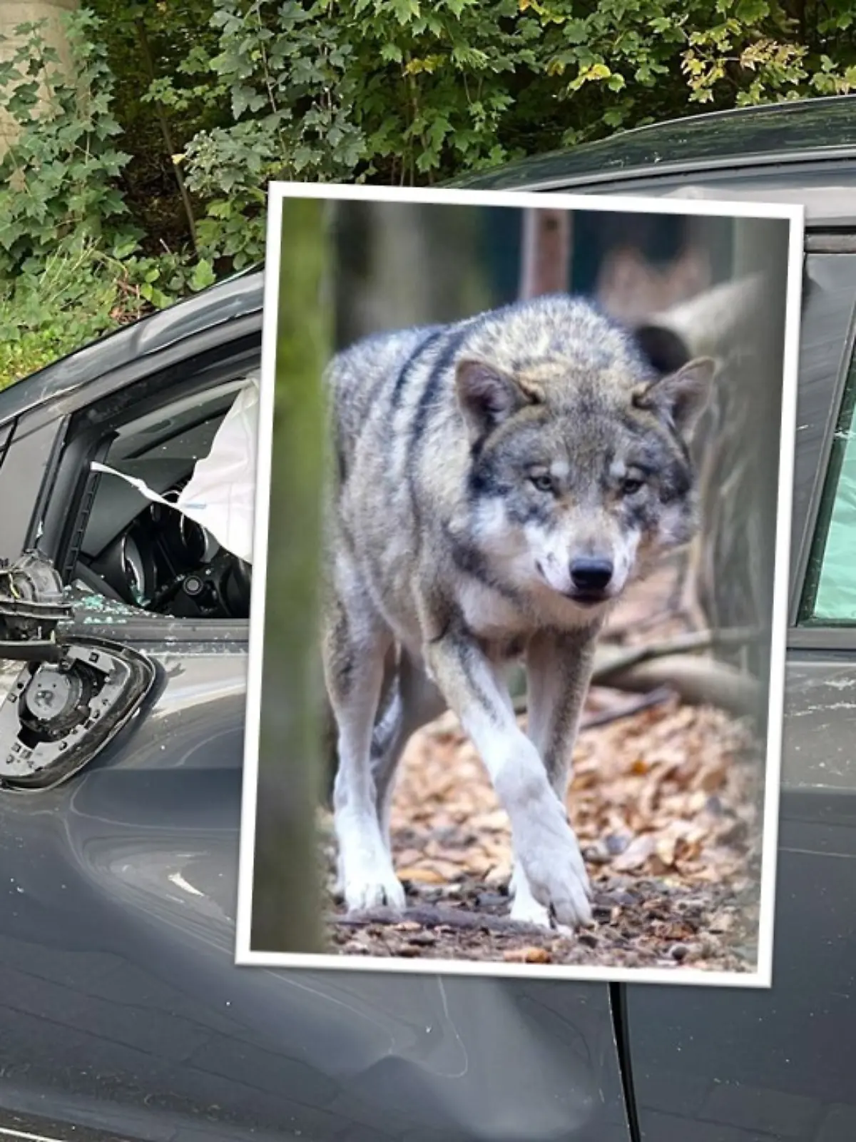 Wer oder was ist verantwortlich für diesen Unfall? Kann ein Wolf der Auslöser gewesen sein?