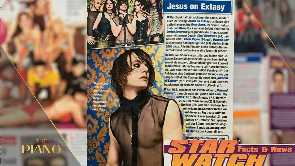 Rockstar am Piano Wahnsinnige Bühnenangst