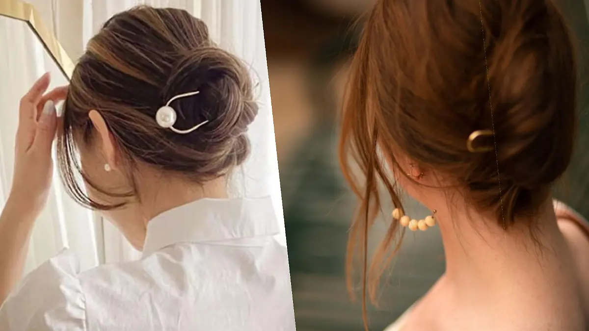 French Pin Bun: So gelingt die Duttvariante.