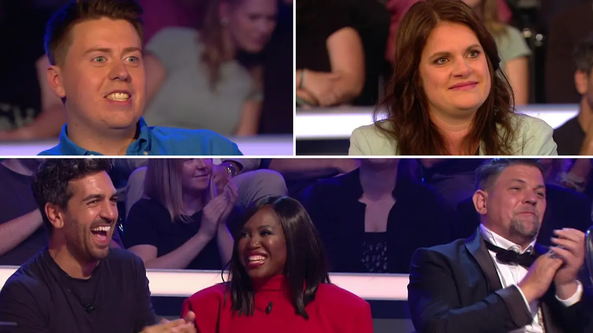 Günther Jauchs WWM-Kandidaten Jörn Helwig und Julia Schön sowie das Promi-Team Elias M’Barek, Motsi Mabuse und Tim Mälzer sahnten ordentlich ab!