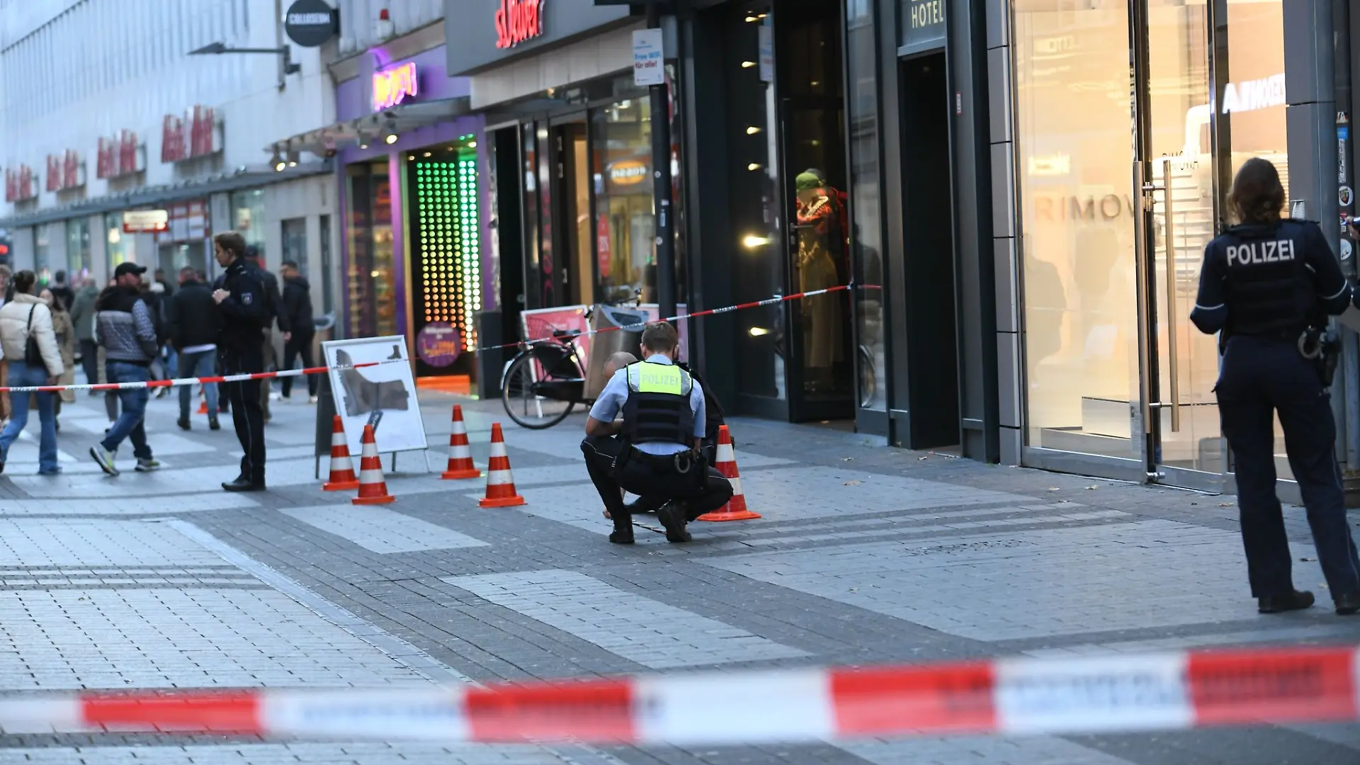 Ein mutmaßlicher Tatbeteiligter wurde festgenommen.