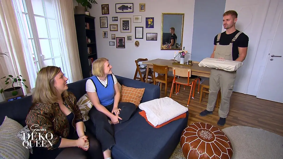 Anna hofft auf Koi-Karpfen Deko-Boy Kevin überrascht