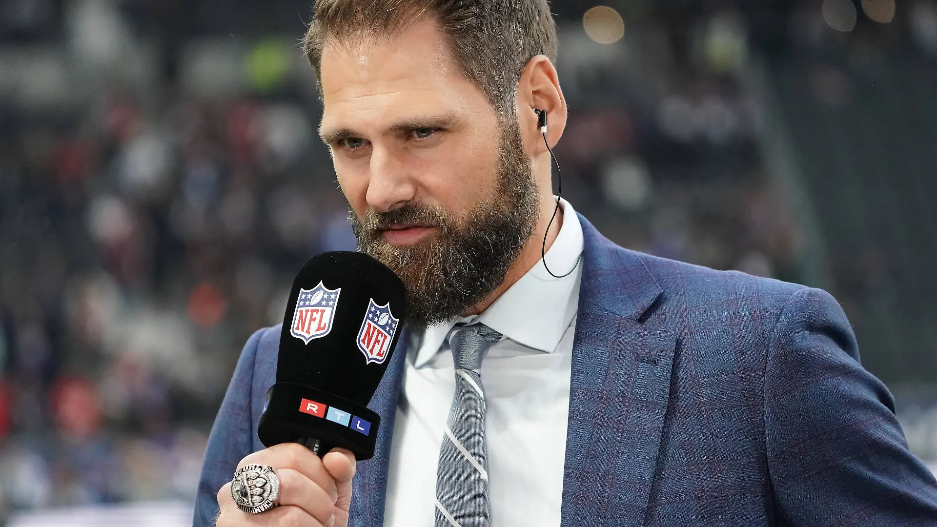 Patriots Botschafter und RTL-Experte Sebastian Vollmer 