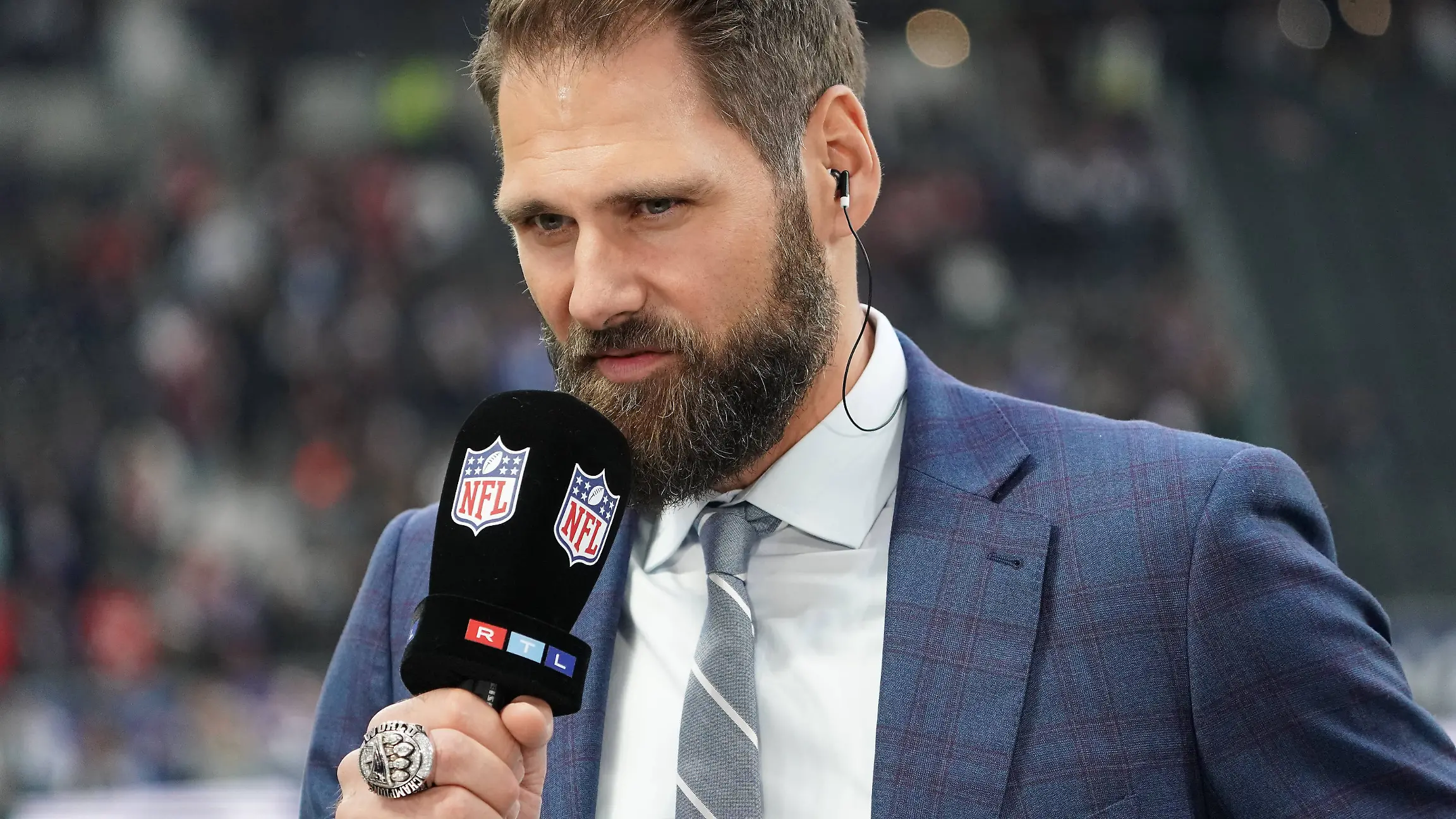 Patriots Botschafter und RTL-Experte Sebastian Vollmer