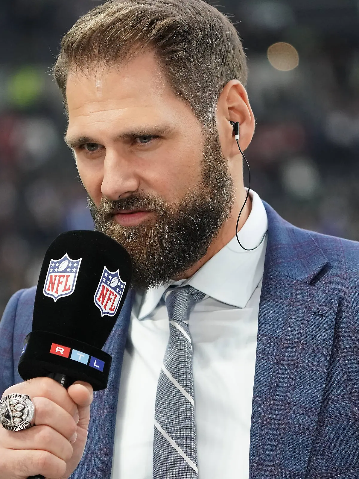 Patriots Botschafter und RTL-Experte Sebastian Vollmer 