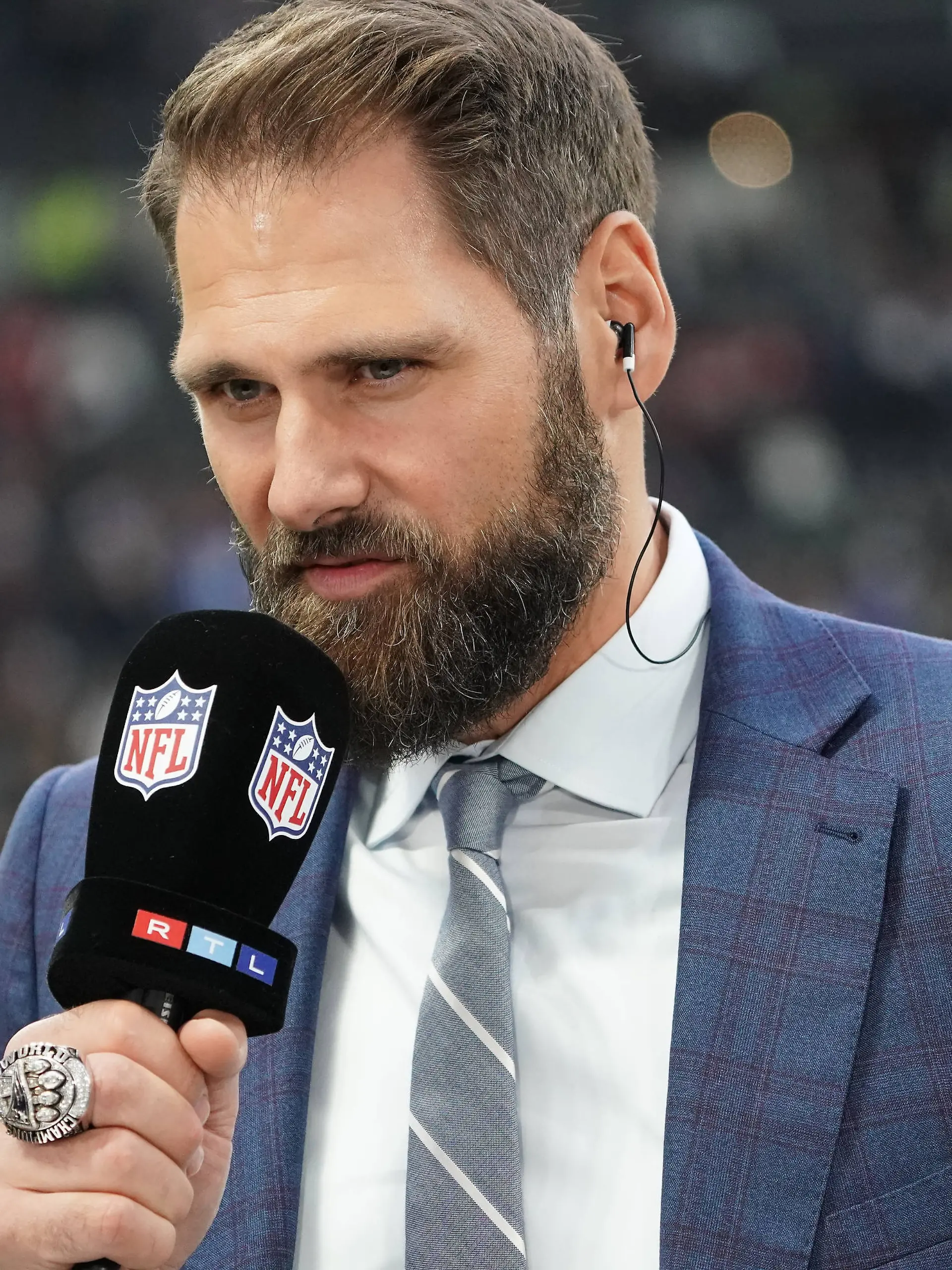 Patriots Botschafter und RTL-Experte Sebastian Vollmer 