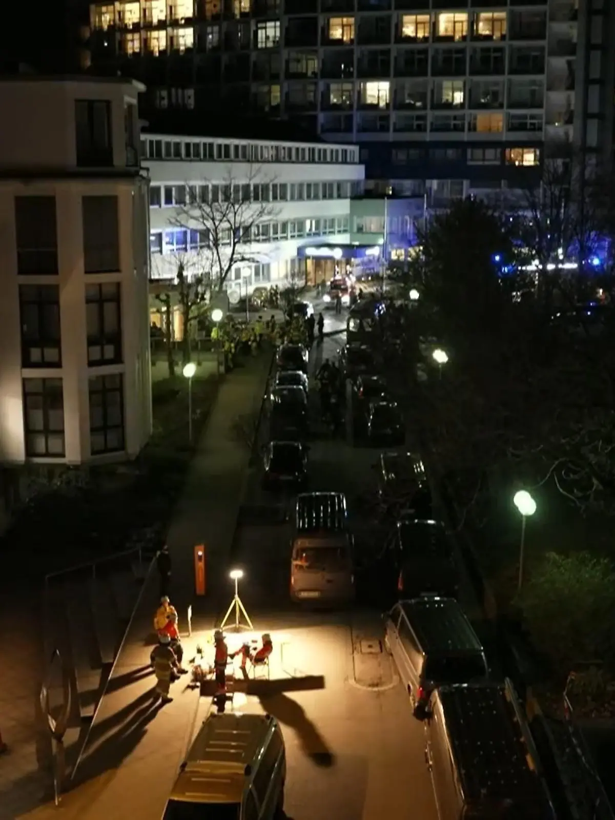 Bild zu: "Brand im Krankenhaus"