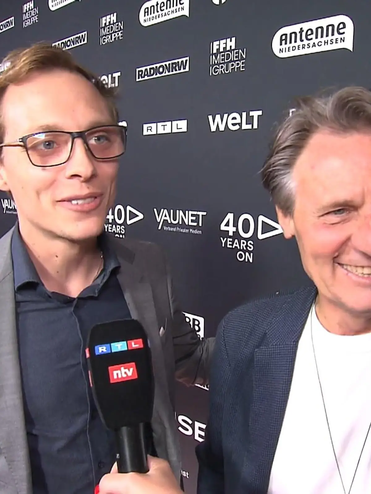 David Bahro und Vater Wolfgang