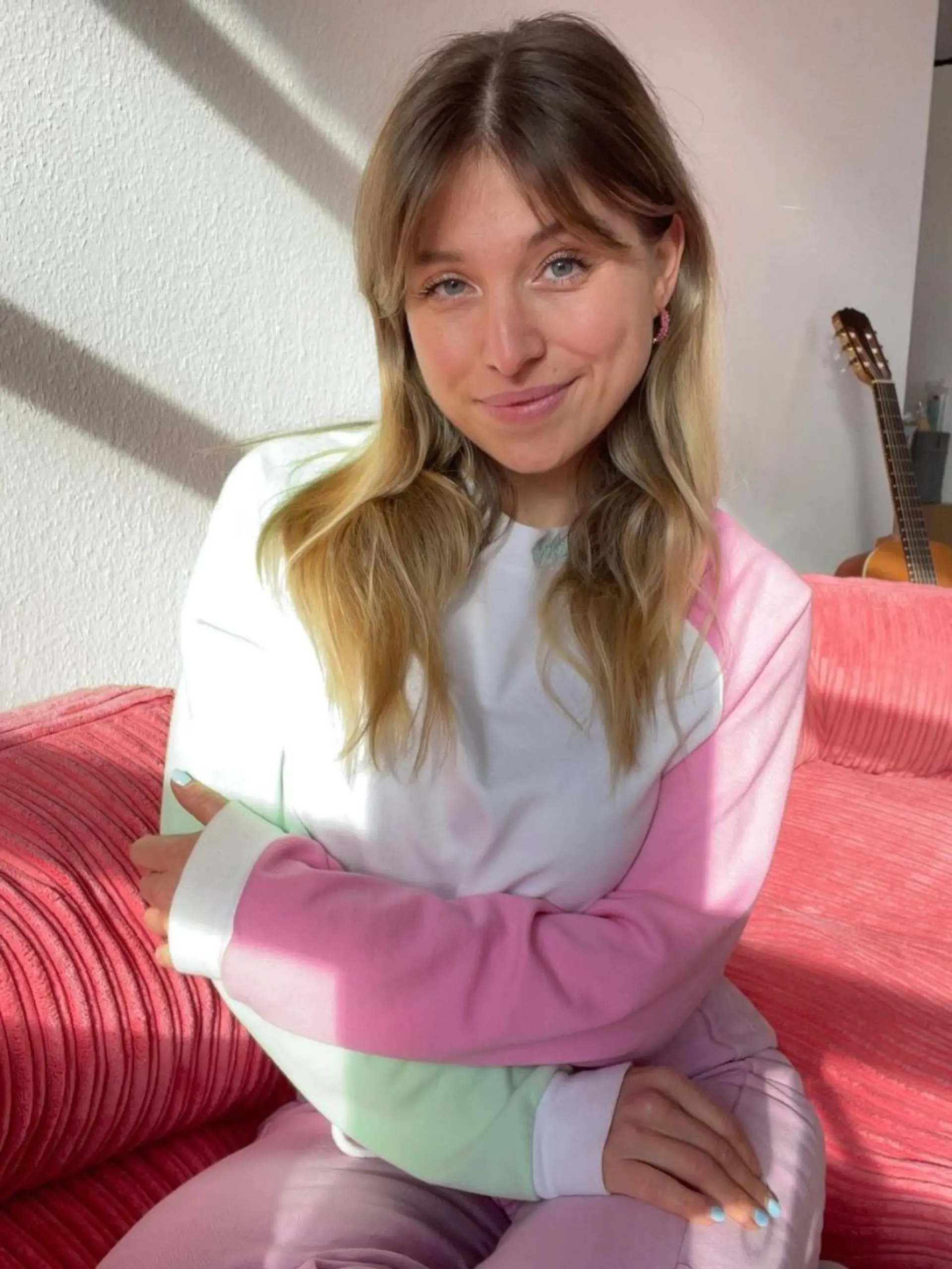 Bianca Heinicke kurz nach ihrer Social-Media-Rückkehr. 