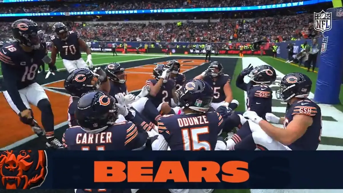 Nächster Touchdown: Chicago Bears dominieren Tea-Time-Party in London!