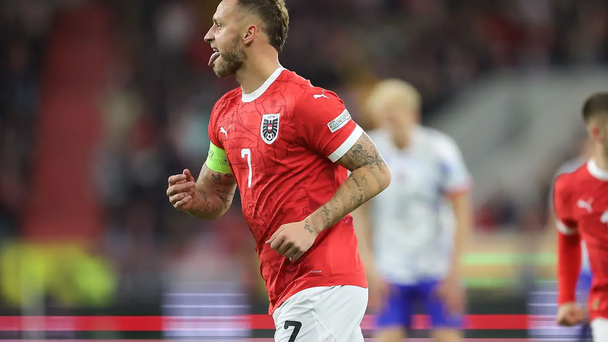 Der frühere Bremer Marko Arnautovic traf beim 5:1-Erfolg Österreichs gegen Norwegen doppelt.