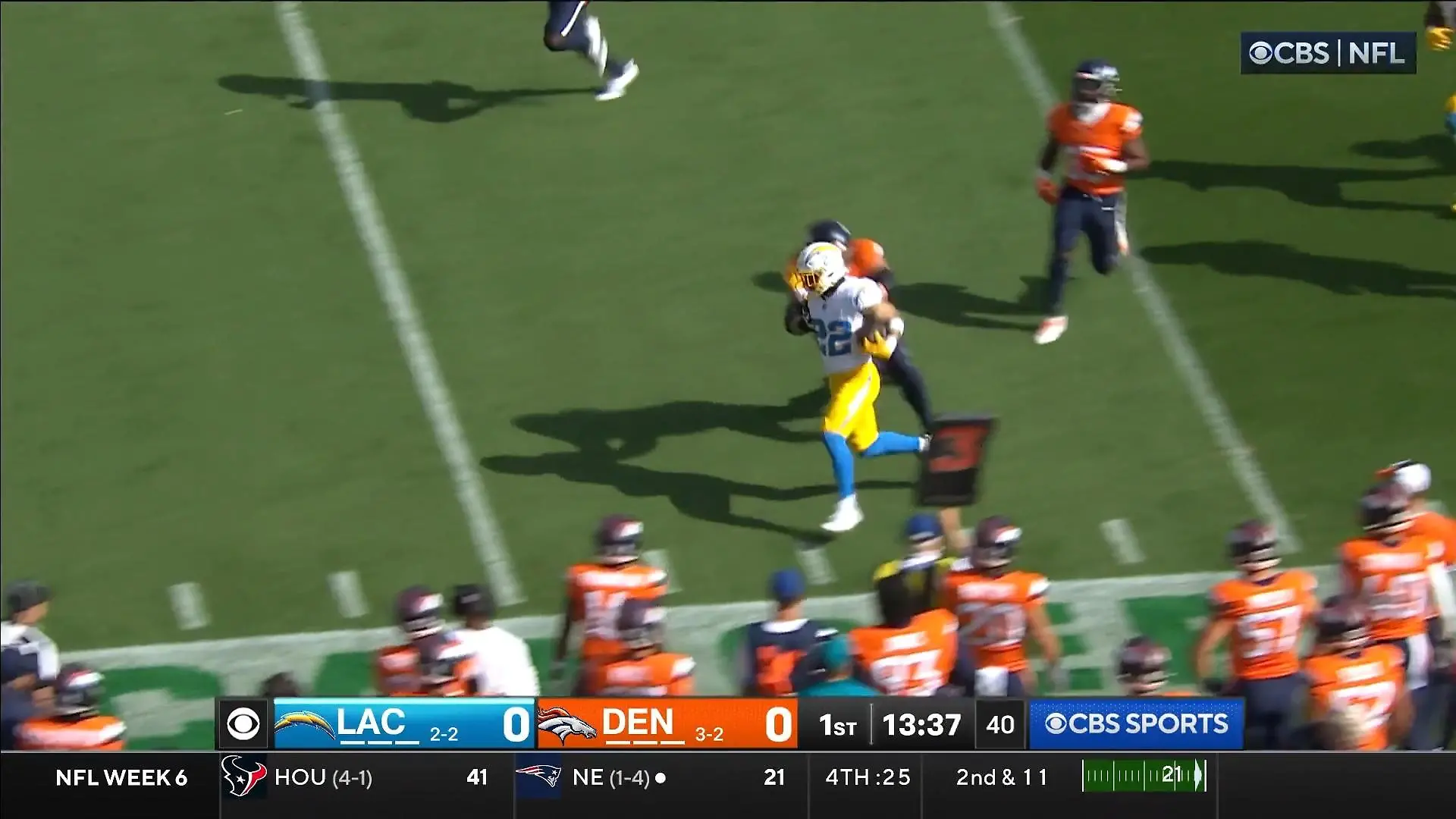 LA Chargers siegen verdient bei den Denver Broncos Die Highlights im Video!