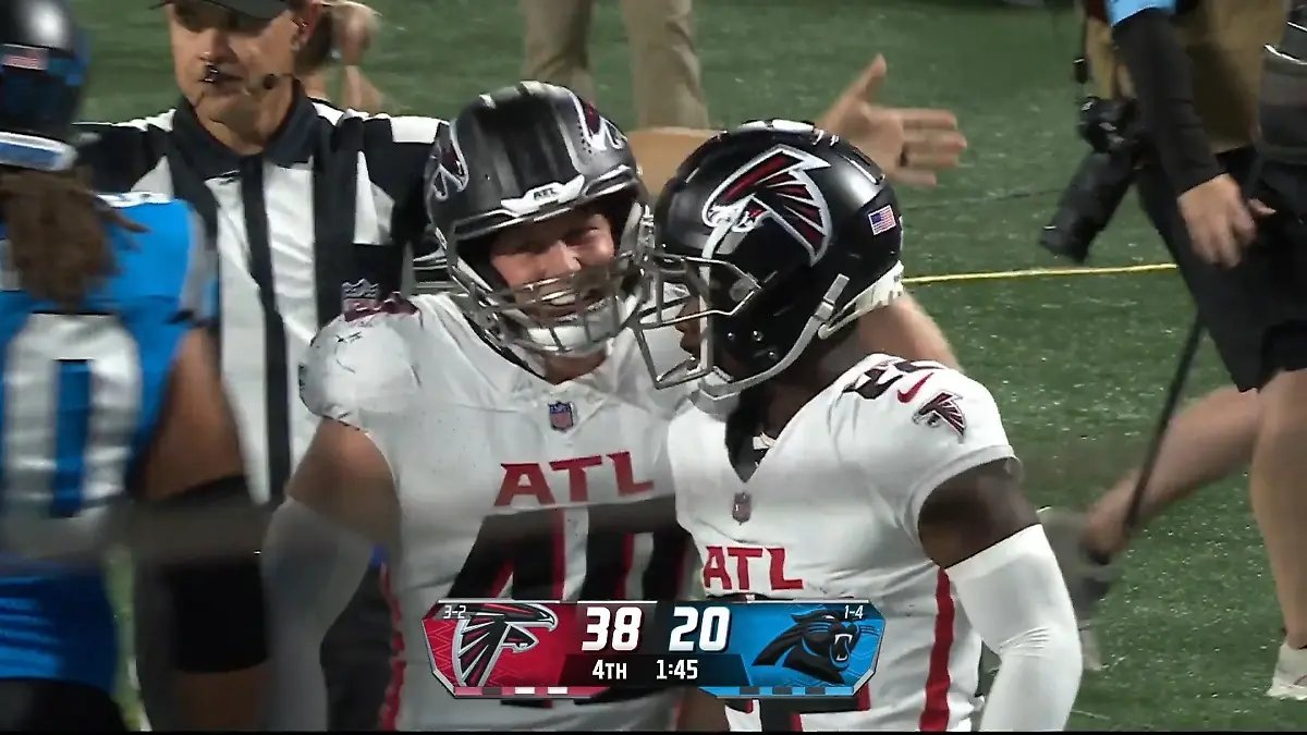 Falcons fliegen den Panthers davon Die Highlights im Video!