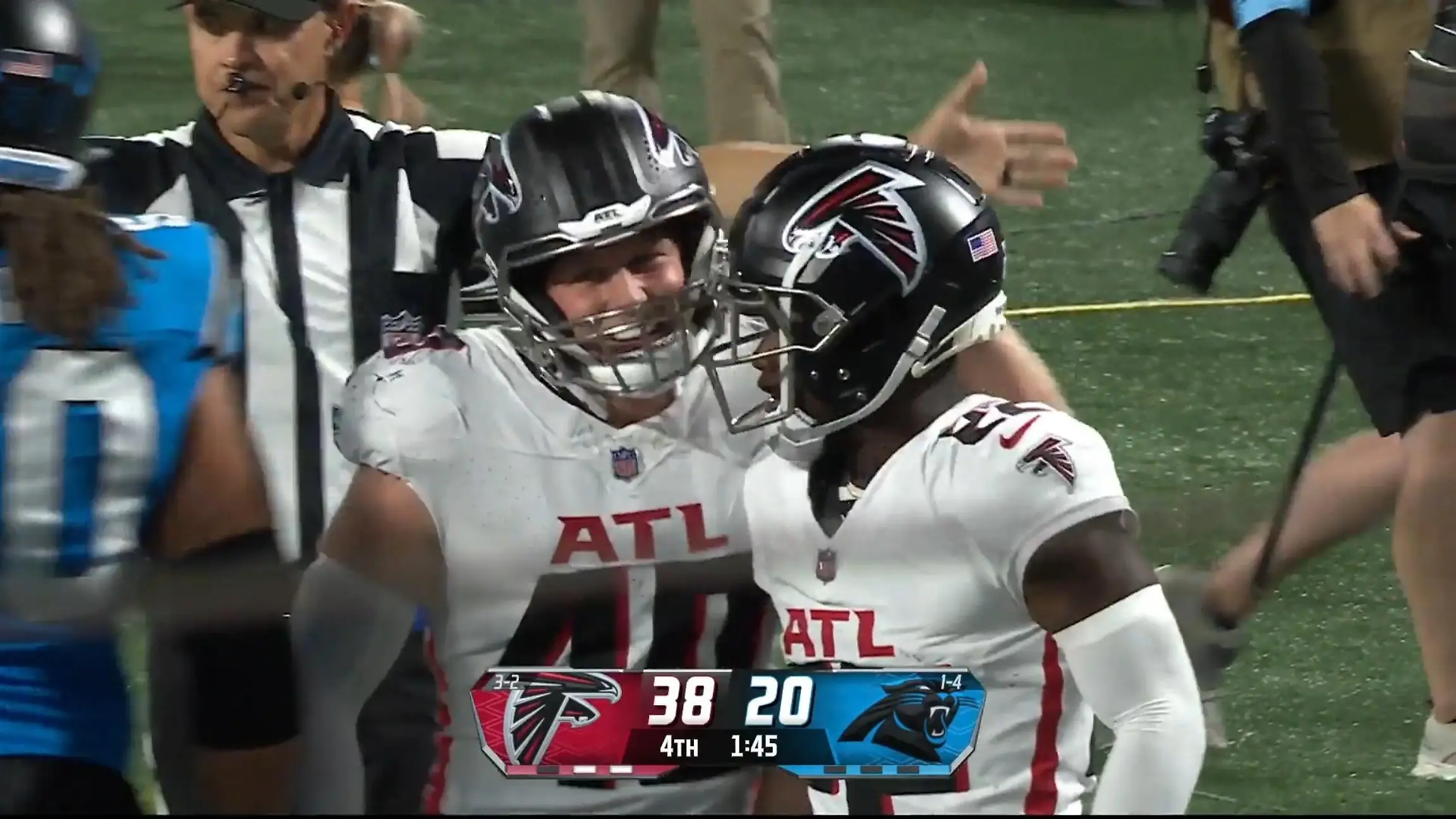Falcons fliegen den Panthers davon Die Highlights im Video!