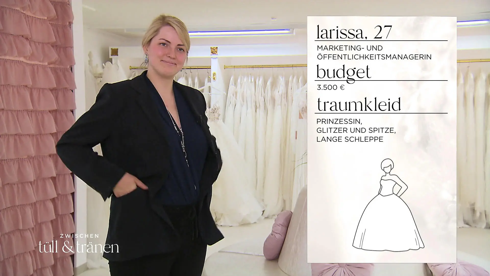 Bringt die heutige Braut Janina an ihre Grenzen? Waschechte Prinzessinnen