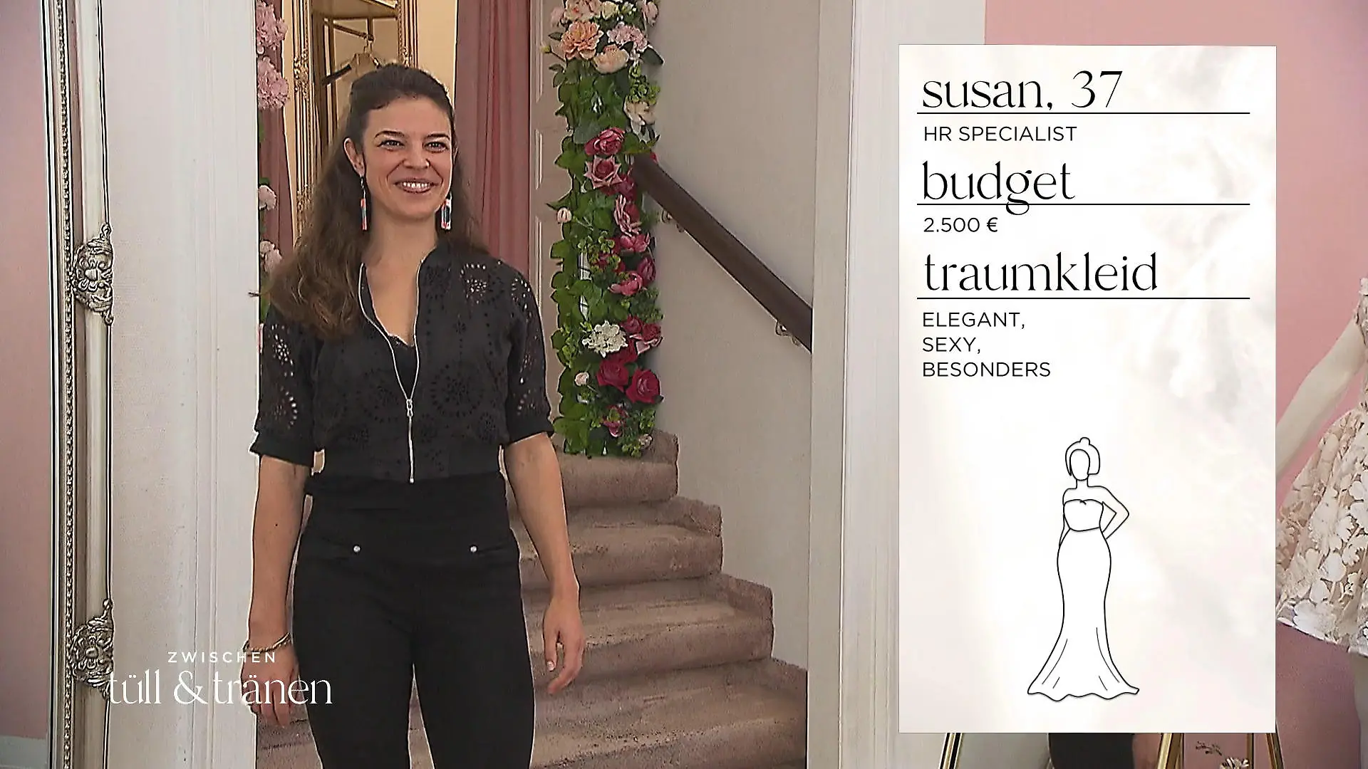 Was für ein Kleid passt nach Südafrika? Braut Susan