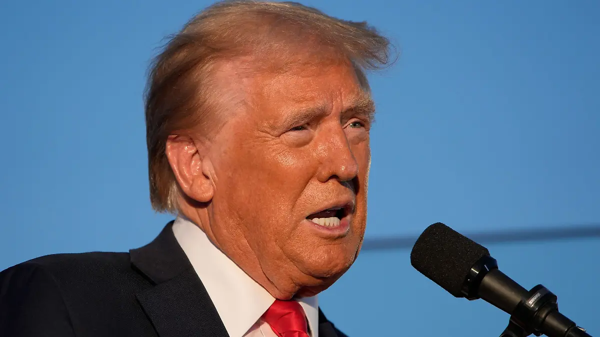 Donald Trump bei einer Wahlkampfveranstaltung