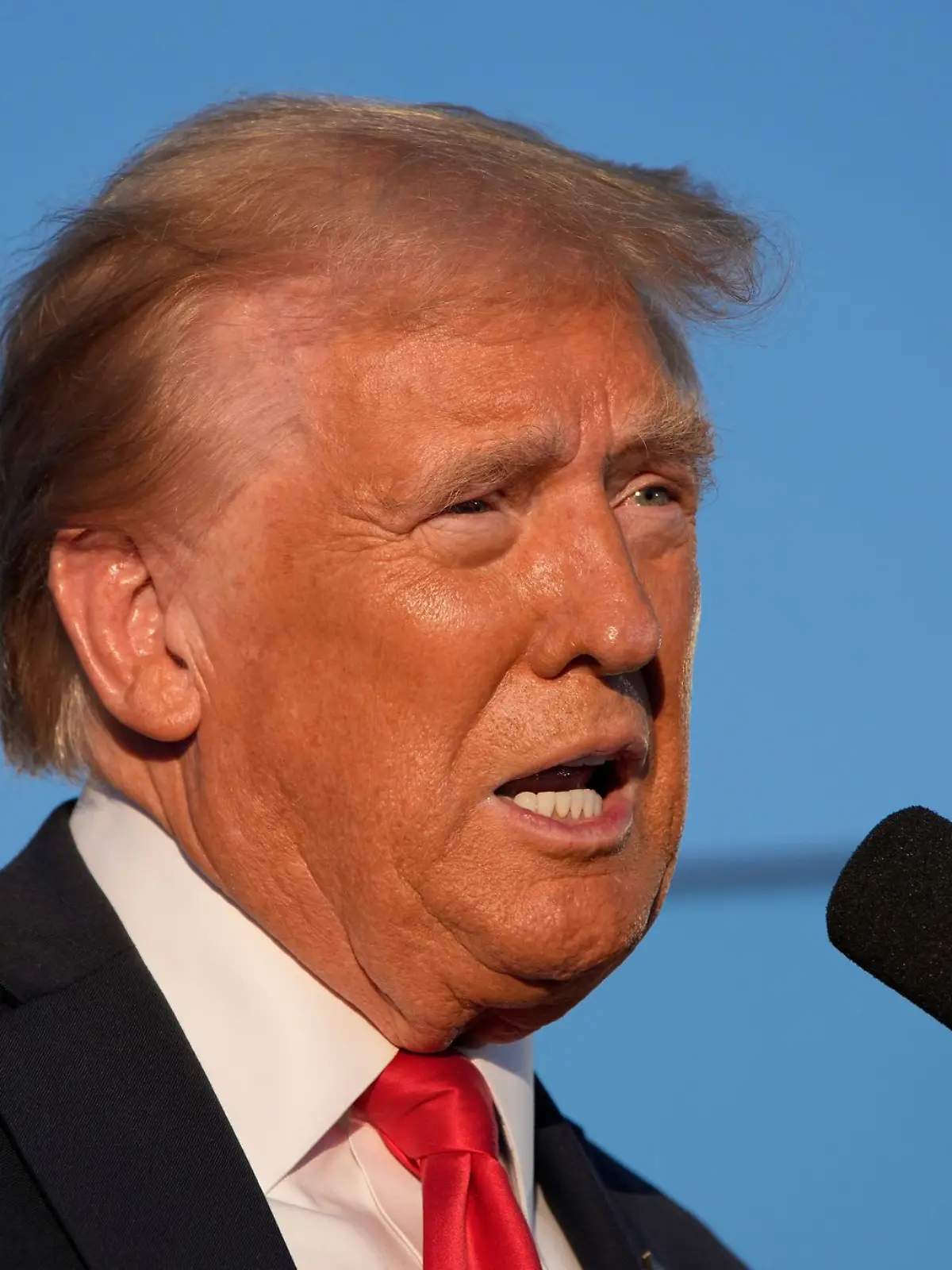 Donald Trump bei einer Wahlkampfveranstaltung