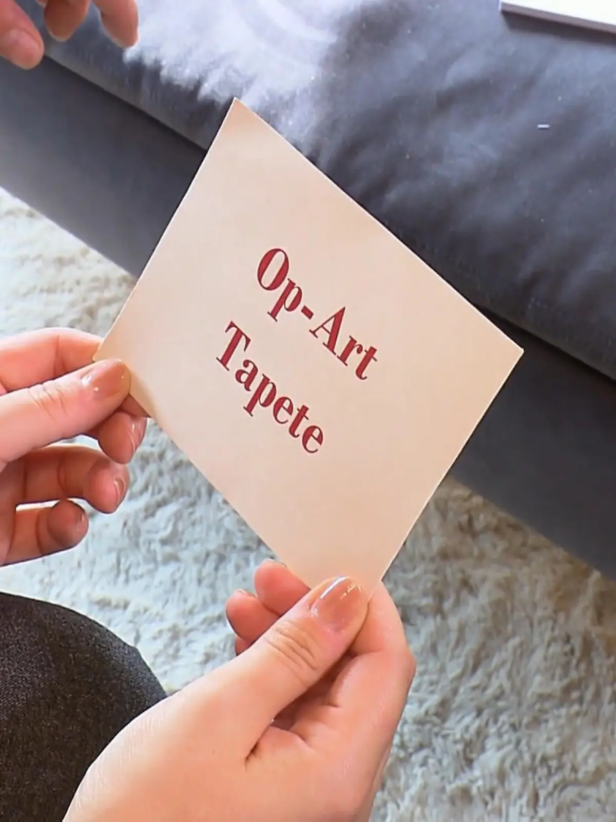 Bild zu: "Optische Täuschung für die Wand"