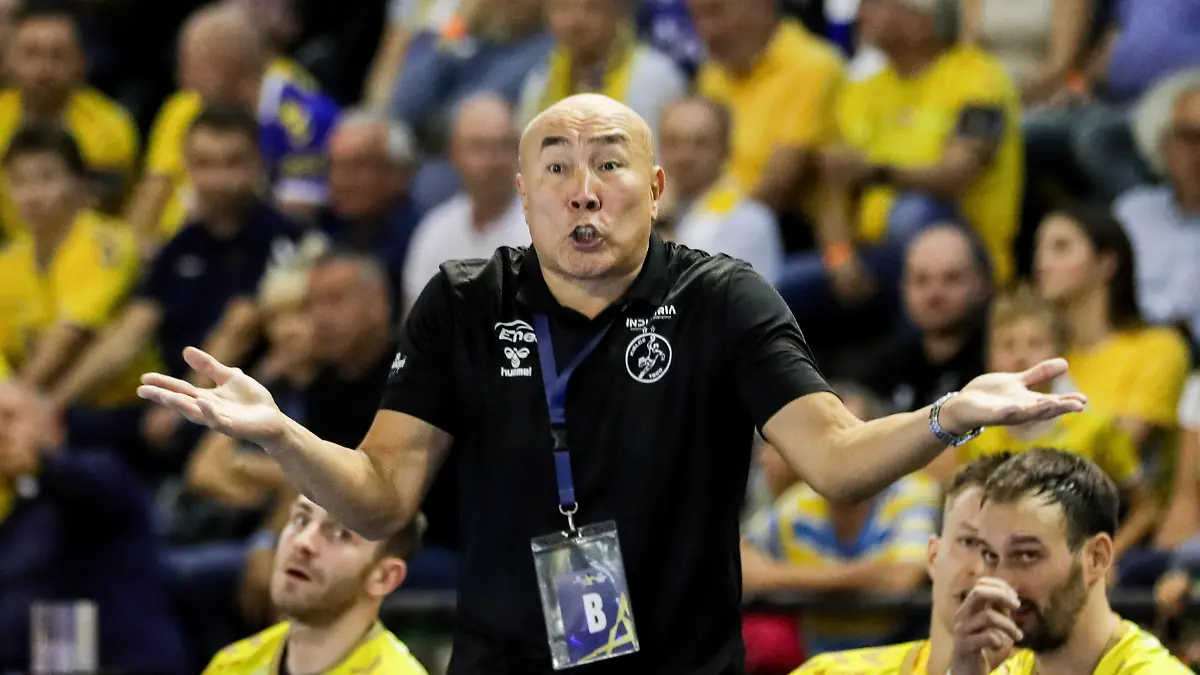 Talant Dujshebaev in Aktion.