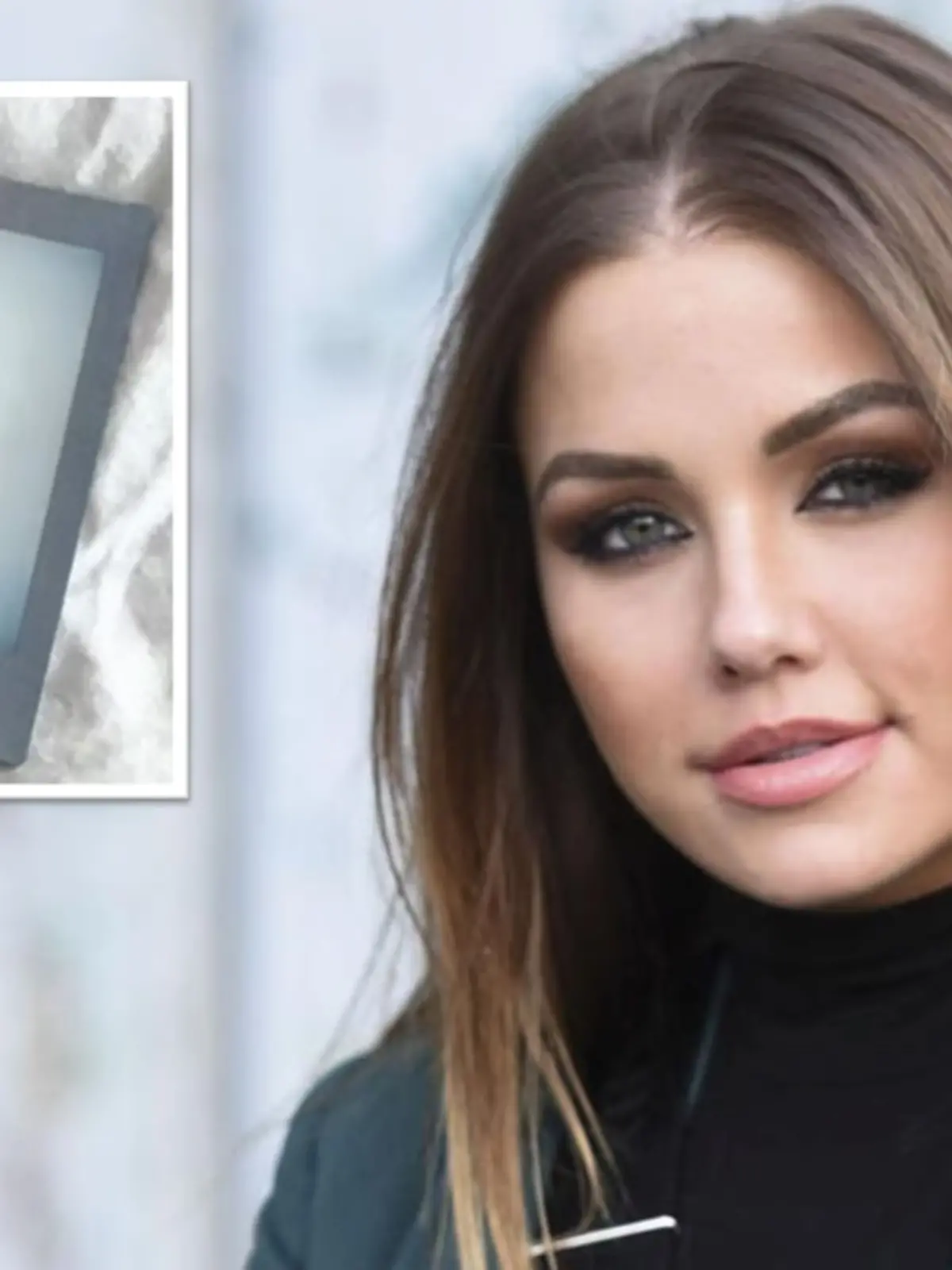 Mit diesem Foto verkündet Kim Gloss die Baby-News