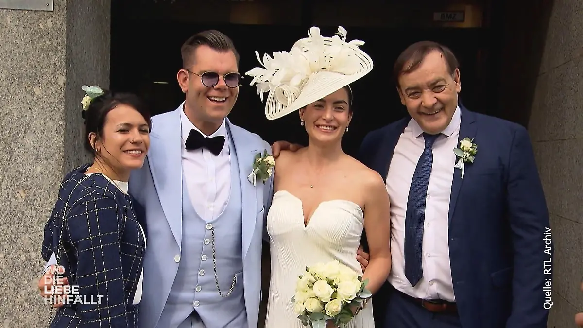 Liliana und Dennis haben geheiratet Freudige Neuigkeiten