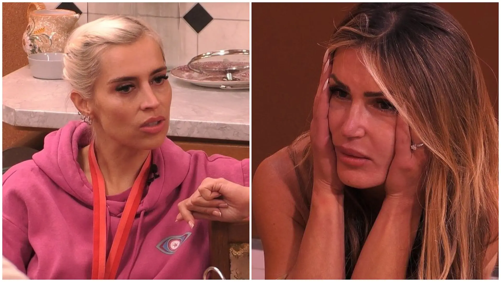 Verena Kerth und Bea Peters flogen als erste raus 