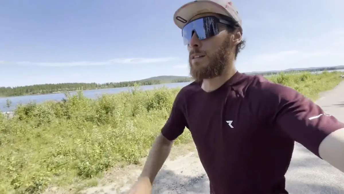 Narbe gibt Läufer Marathon-Route vor Nach Tumor in Schulter