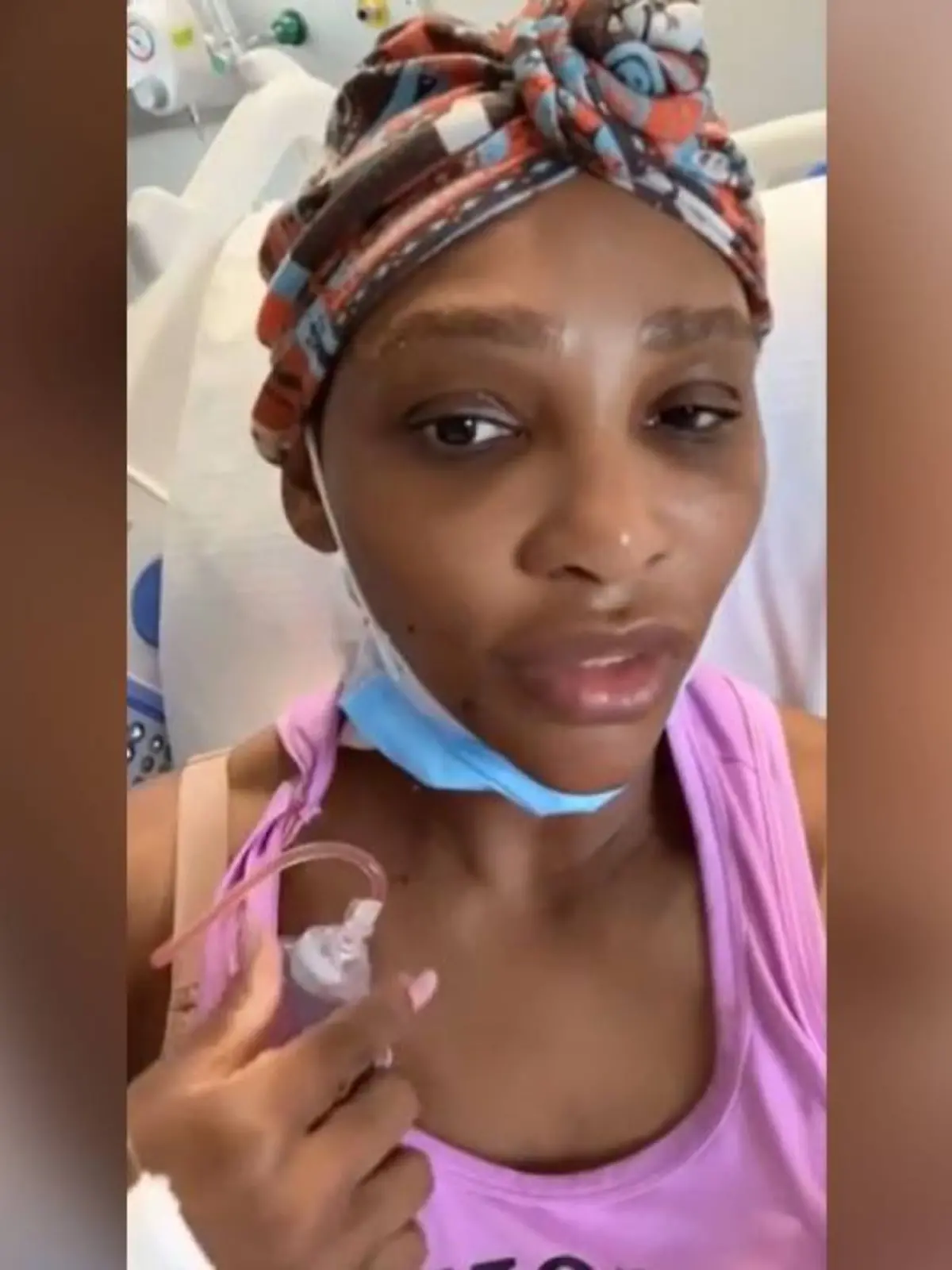 Serena Williams meldet sich mit schockierenden Nachrichten aus dem Krankenhaus bei ihren Fans.