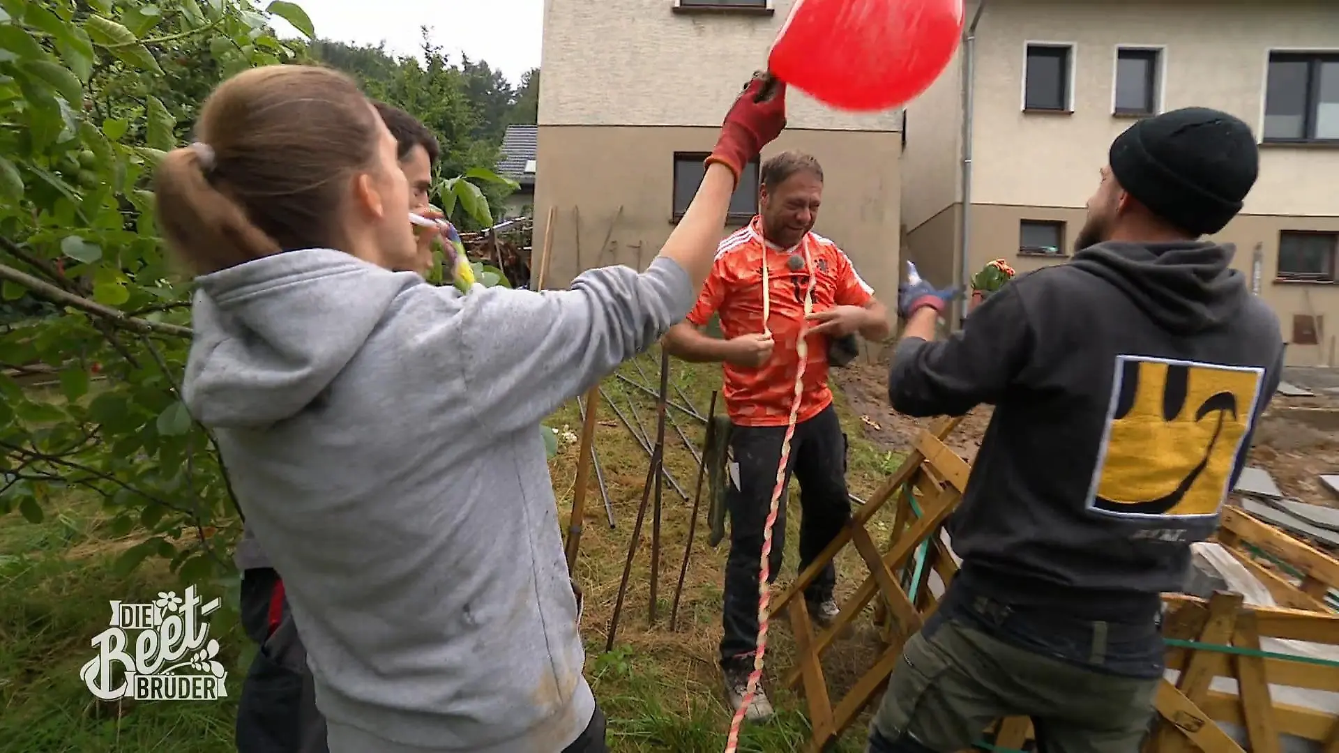 Schon wieder ein Geburtstagskind auf der Baustelle Claus wird 45