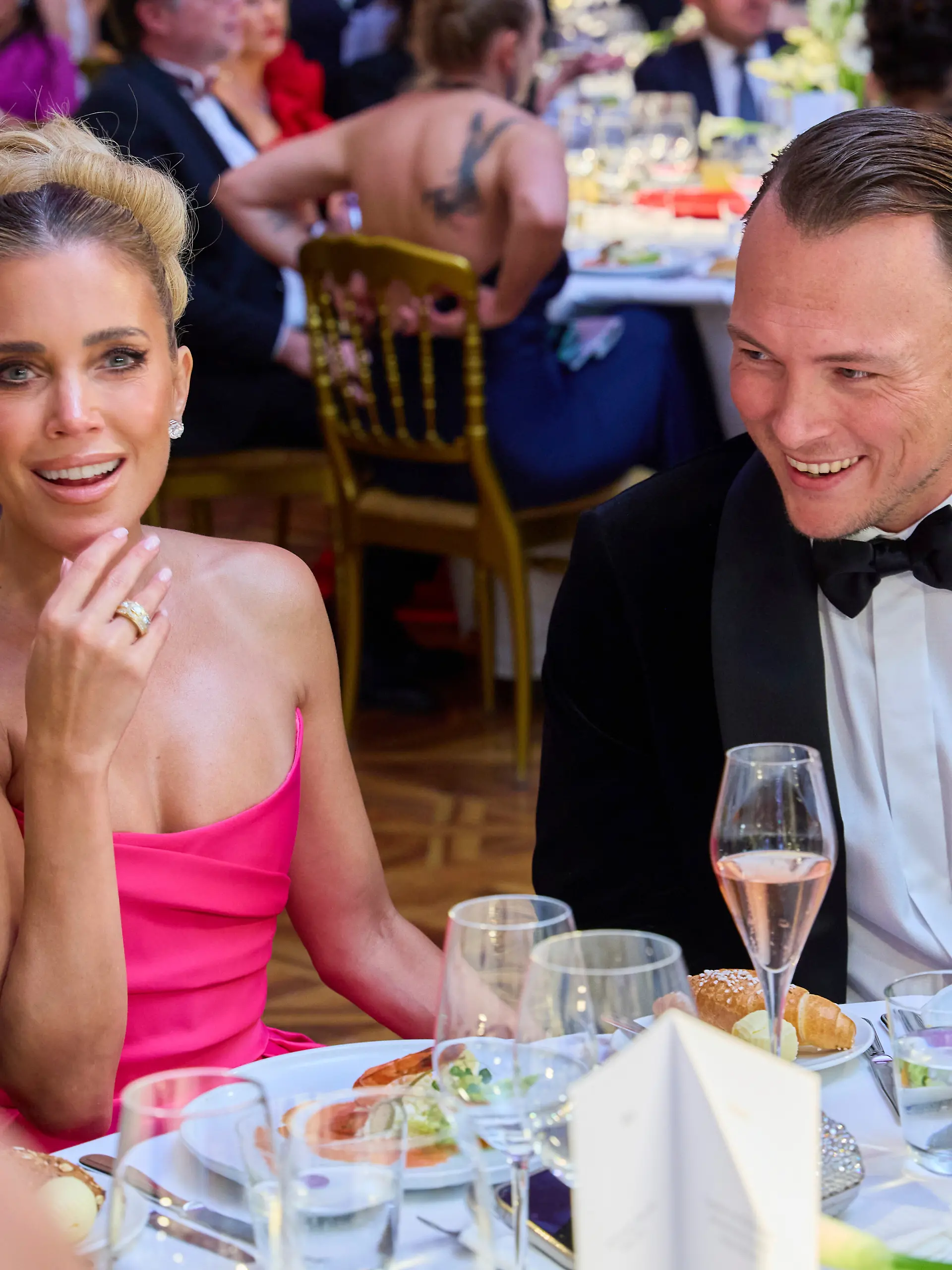 Sylvie Meis und ihr neuer Freund Daniel Gruhn bei den „Vienna Awards” in Wien.
