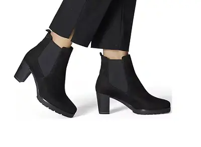 Tamaris-Stiefelette mit Stretcheinsatz