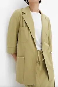 Blazerjacke in Olivkhaki