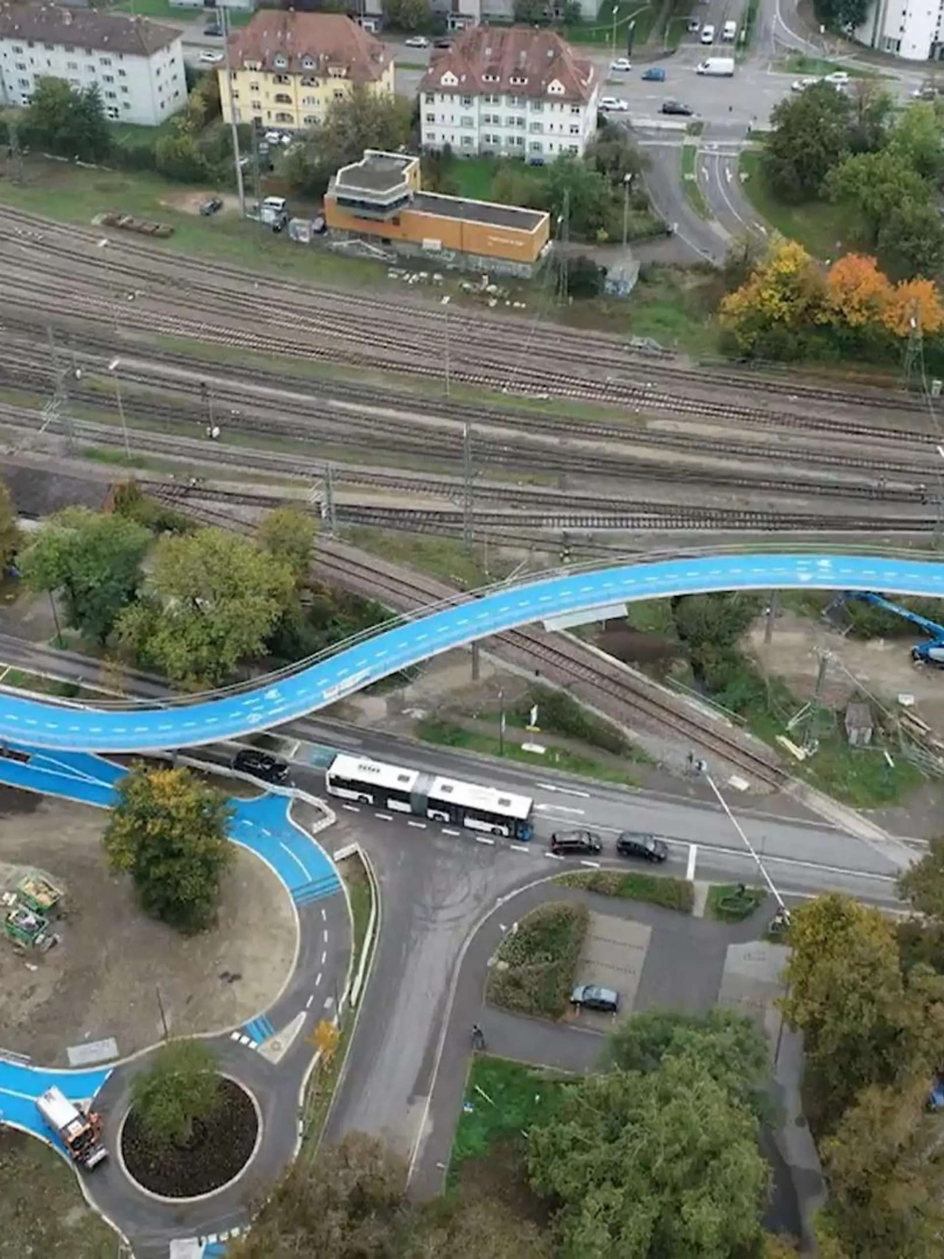 Bild zu: "„Längste und schönste Radbrücke” Deutschlands kostet 16 Millionen Euro"