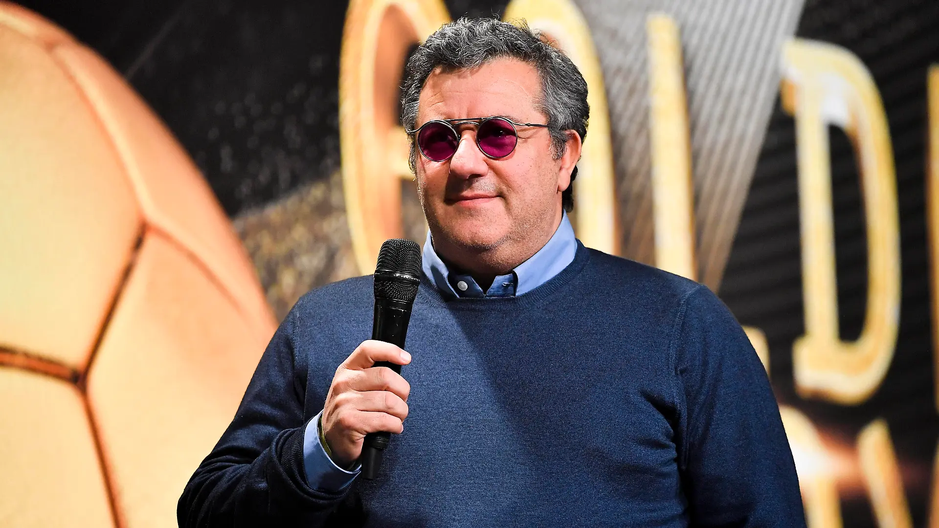  Photo LaPresse - Marco Alpozzi December 14, 2020 Torino, Italy Soccer Golden Boy Awards 2020 - The Award as the best Under-21 in Europe by Tuttosport In the pic: Mino Raiola PUBLICATIONxINxGERxSUIxAUTxONLY Copyright: xMarcoxAlpozzi/LaPressex