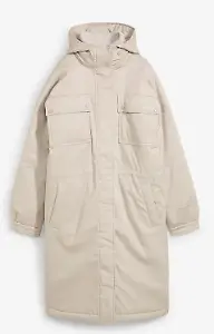 Wattierter Oversize-Parka